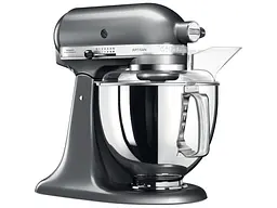 Кухонна машина KitchenAid Artisan 5KSM175PSEMS з відкидним блоком 4.8 л «Срібний медальйон» - мініатюра 4