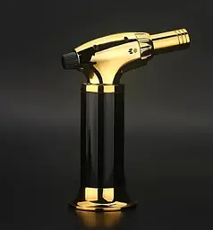 Газовий пальник з п'єзопідпалом кулінарний чорний туристичний фломбер Zhong Pai TW-803 - мініатюра 3