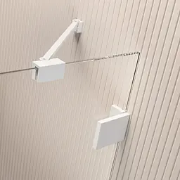 Душова стінка Radaway Essenza Pro White Walk-in 110x200 прозоре скло, білий (10103110-04-01) - мініатюра 4