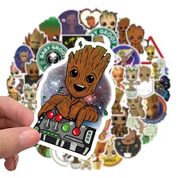 Стікерпак Грут Набір наклейок GeekLand Groot 50 штук - мініатюра 3