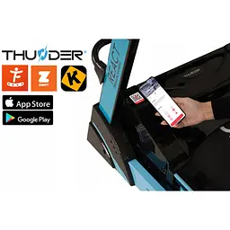 Бігова доріжка THUNDER React-DS Black - мініатюра 6