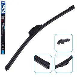 Щітка склоочищувача безкаркасна VITOL AERO 19" (480 мм)