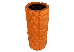 Масажний ролик EasyFit Solid Roller v.1.1s 33 см помаранчевий - мініатюра 4