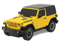 Машинка Rastar Jeep Wrangler JL на управлінні 1:24 жовтий 79500 - мініатюра 2