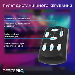 Лампа на монітор (Скрінбар) OfficePro SL121B (SL121B) - мініатюра 10