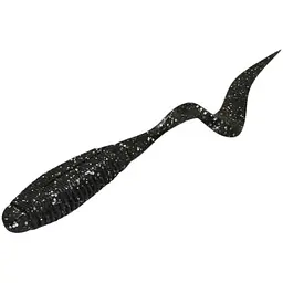 Силікон Jackall Rhythm Curly 5 5шт/уп Чорний/Білий (1013-1699.23.50)