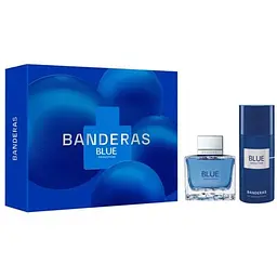 Набір для чоловіків Banderas Blue Seduction: Туалетна вода 100 мл + Парфумований дезодорант-спрей 150 мл