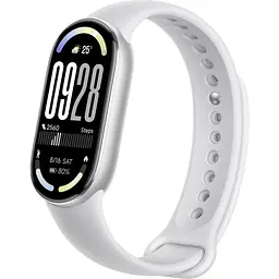 Фітнес-браслет Xiaomi Mi Band 10 Glacier Silver (BHR07PSGL) UA - мініатюра 3