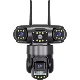 IP-камера відеоспостереження Kamille EVKVO SC28 V380 Pro 3 Лінзи 16MP Вулична поворотна Wi-Fi