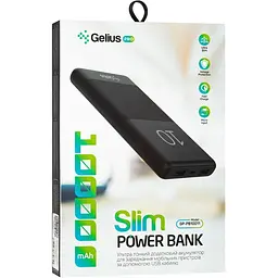 Додаткова батарея Gelius Pro Slim 10 GP-PB10011 10000mAh Black - мініатюра 8