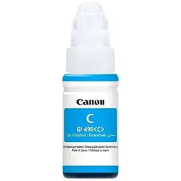 Контейнер з чорнилом Canon GI-490 Cyan 70ml (0664C001)