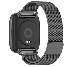 Міланський сітчастий ремінець Primolux для годинника Xiaomi Redmi Watch 3 Active Black - мініатюра 2