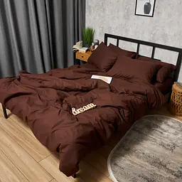 Комплект постільної білизни Moon&Star Бязь Gold Люкс Chocolate Dream Сімейні 160х220х2 наволочки 2х70х70 - мініатюра 5