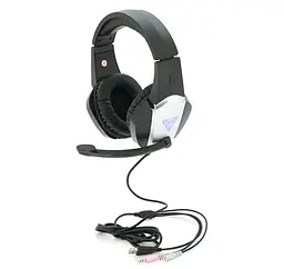 Ігрові навушники з мікрофоном Jedel HG220 Black-Silver - мініатюра 4