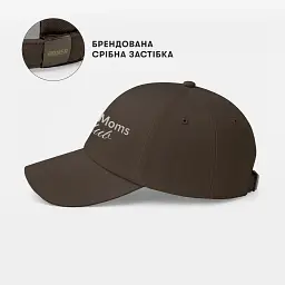 Кепка «Tired Moms Club» коричнева - мініатюра 5