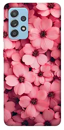 Чохол Demsky Pink flowers для Samsung Galaxy A52 4G / A52 5G
