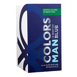 Туалетна вода United Colors of Benetton Colors de Benetton Man Blue, 100 мл (65131032) - мініатюра 3