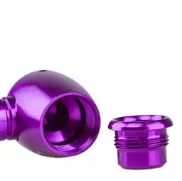Люлька для куріння N53 gift box glass metal pipe (YD196) - мініатюра 2