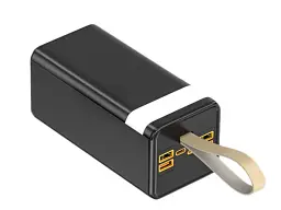 Зовнішній акумулятор (павербанк) Gelius Gross GP-PB309 50000mAh (QC+PD 22.5W/Led) Black - мініатюра 2
