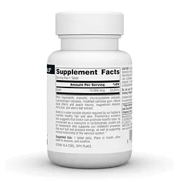 Біотин 10000 мкг Source Naturals (Biotin Fast Melt) - 120 таблеток, для волосся, шкіри та нігтів - мініатюра 2