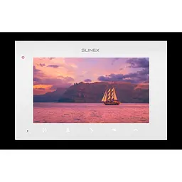 AHD відеодомофон Slinex SQ-07MTHD (white), 7” сенсорний IPS екран, запис руху, слот microSD, 197×127×20 мм