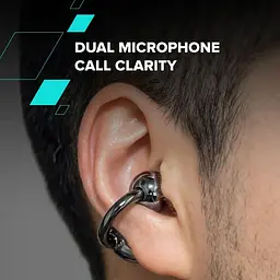 Навушники Canyon TWS OWS Ear Clips OnFlow 14 Black (CNS-TWS14B) - мініатюра 4