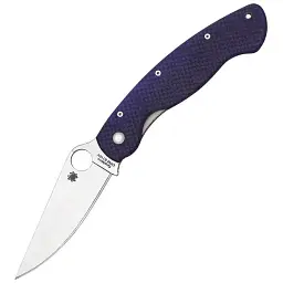 Ніж Spyderco Military, S110V, синий (C36GPDBL) - мініатюра 1