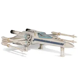 Ігрова колекційна фігурка Star Wars Medium Vehicle Транспорт та фігурка X-Wing Blue 1 + Antoc Merr det0018270 - мініатюра 6