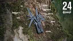 Мультитул Ganzo Multi Tool (G202B), Чорний - мініатюра 20