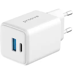 Зарядний пристрій Proove Pocket GaN Plus 25W (Type-C + USB) white (WCPG25111202) - мініатюра 2