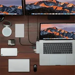 USB-хаб XON SmartHub Pro 7 в 1 (HDMI, SD/TF, 2xType-C, 2xUSB3.0) Сірий (UHCCP074300G 5191) - мініатюра 8