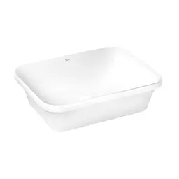Умивальник Qtap Scorpio врізний прямокутний 500x380x145 мм White + донний клапан PU02, Білий - мініатюра 6