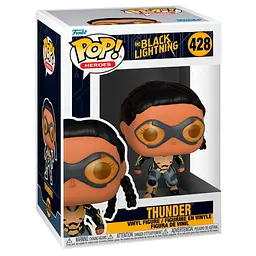 Фігурка Funko Pop Фанко Поп ДС Чорна Блискавка Грім DC Black Lightning Thunder 10 см DC BL T 428 - мініатюра 2