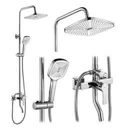 Душова система з виливом Rea Argus chrome REA-P7856