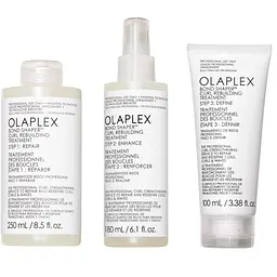 Набір для догляду за кучерявим волоссям Olaplex Curly Hair Treatment Set Bond Shaper Curl Rebuilding Treatment
