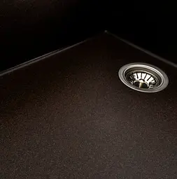 Кухонна мийка Platinum 8650 DIAMOND матова Шоколад (SP000039177) - мініатюра 3