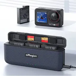Зарядний пристрій aMagisn AA19 для Action 5 Pro [143691] - мініатюра 4