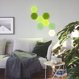 Розумна система освітлення Nanoleaf Shapes Hexagon Starter Kit 15шт [80710] - мініатюра 8