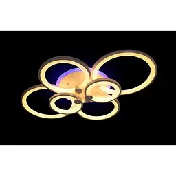 Пріпотолочние люстри Linisoln 1811/6 WH LED 3 COLOR Dimmer - мініатюра 5