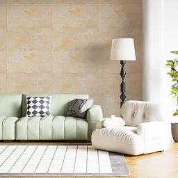 Самоклеюча панель 3D Sticker Wall 700х700х4мм Персиковий мармур SW-00001343 - мініатюра 5