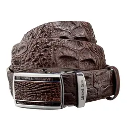 Ремінь-автомат CROCODILE LEATHER 3,7х120 см acs0029612 - мініатюра 7
