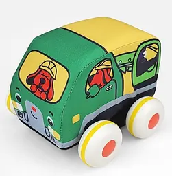 Іграшка Ks Kids Машинки Pull-back (бетономішалка та евакуатор) (6892329) - мініатюра 2