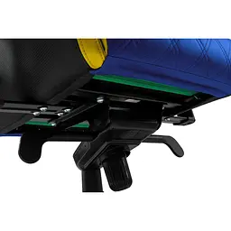 Геймерське крісло GT Racer X-0724 Blue/Yellow [122598] - мініатюра 11