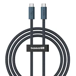 Кабель Baseus Flash Series Ⅱ USB4 Full-Featured Charging Cable Type-C to Type-C 240W 1m P10311803111-00 Black