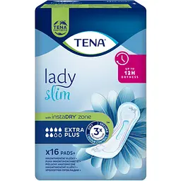Урологічні прокладки Tena Lady Slim Extra Plus 16 шт. - мініатюра 2