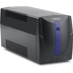 Пристрій безперебійного живлення Vinga LED 1200VA plastic case (VPE-1200P) - мініатюра 2