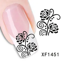 Наклейки для ногтей XF1451