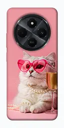 Чохол Demsky Pinky cat для Xiaomi Redmi 14C / Poco C75