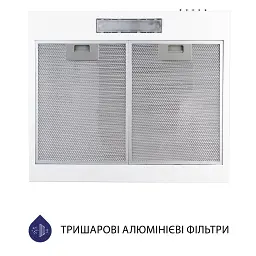 Витяжка плоска Minola HPL 512 WH - мініатюра 5