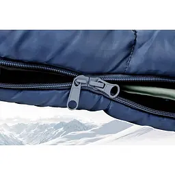 Спальник з капюшоном Naturehike MJ300 CNK2300SD014, темно-блакитний - мініатюра 7